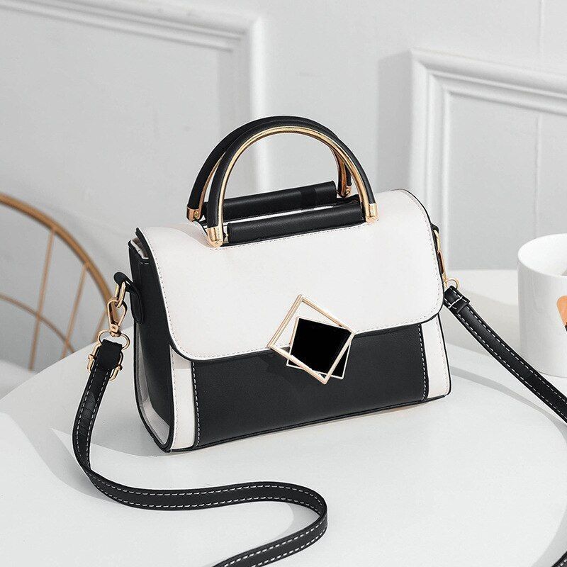 Shoulder Bag Fashion Color Contrast Small Square Bag High Quality 1 Shoulder Bag