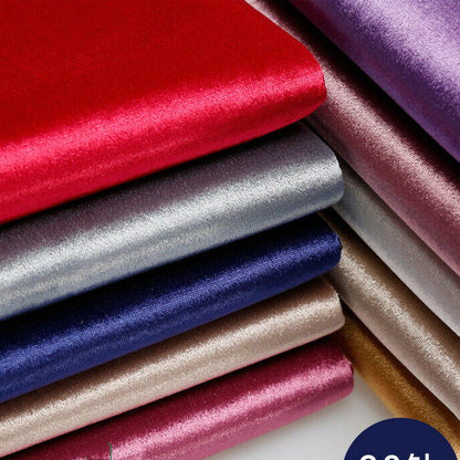 Sofa Upholstery Velour Fabric Thick European Soft Roll Cushion Velvet DIY Cloth