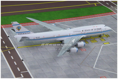 1:400 JC Wings STATE OF KUWAIT BOEING 747-8 Passenger Airplane Diecast Model