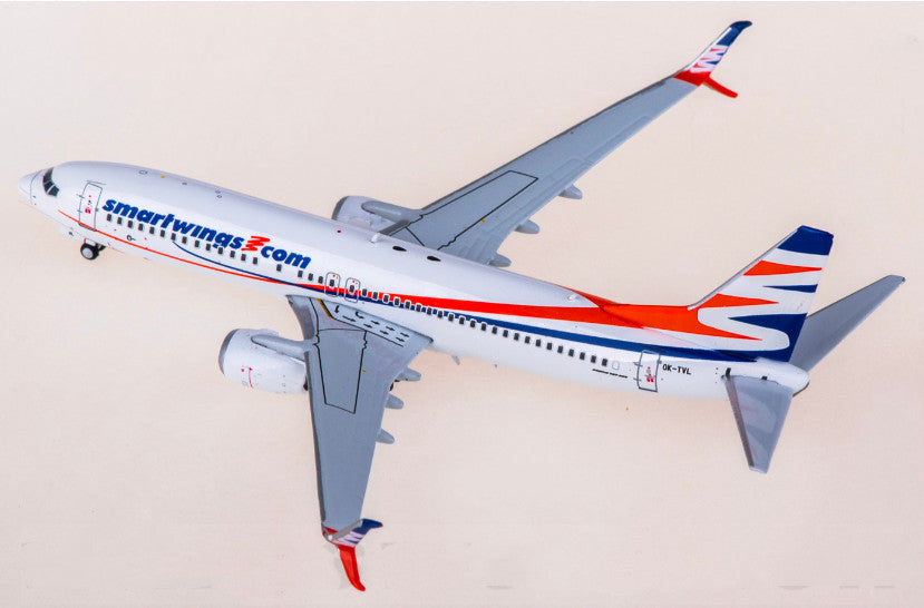 1:400 JC Wings Smartwings Boeing 737-800 OK-TVL Airplane Diecast Aircraft Model