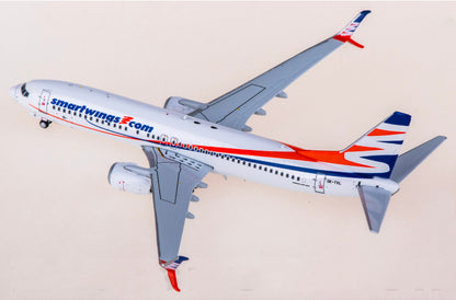 1:400 JC Wings Smartwings Boeing 737-800 OK-TVL Airplane Diecast Aircraft Model