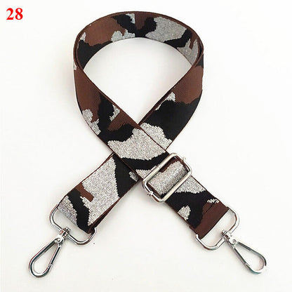 Camouflage Print Bag Shoulder Strap Handbag Replacement Adjustable Belt Handle ⊰