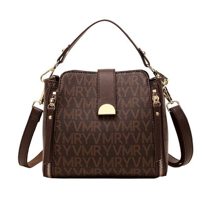 Short Handle Shoulder Bag Crossbody Interior Pocket Messenger Handbag 21*18*11CM