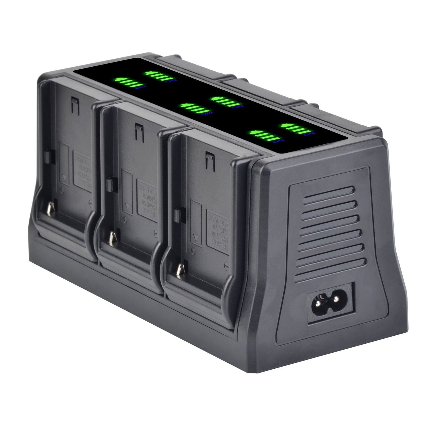 Efficient Battery Charger Base For Sony NP-F Series LED Display