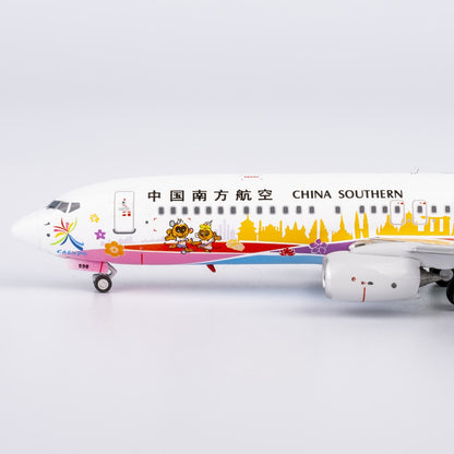 1:400 China Southern Airlines Boeing B737-800 Plane Diecast Aircraft Model