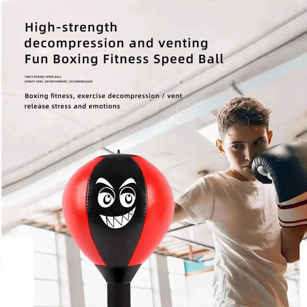 Desktop Punching Speed Ball with Strong Suction Base