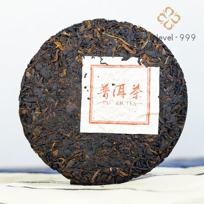 100g Ripe Pu'er Mini Tea Cake Yunnan High Mountain Fermented Pu'er Tea