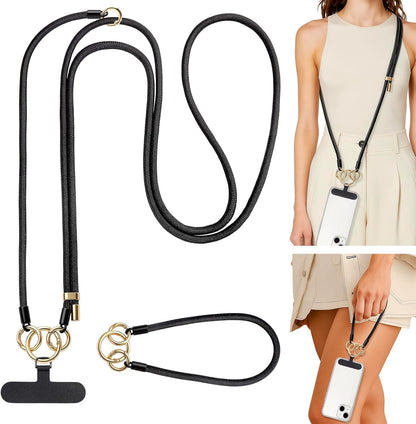 Adjustable Phone Lanyard,Universal Wrist Strap for Cellphone Case,Anti-Theft Wom