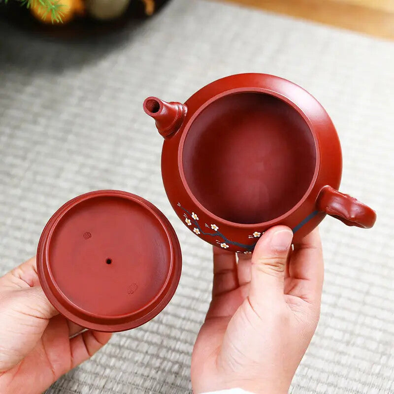 China Yixing Purple Clay Teapot Raw Ore Scoop Tea Pot Zisha Filter Kettle Set 紫砂