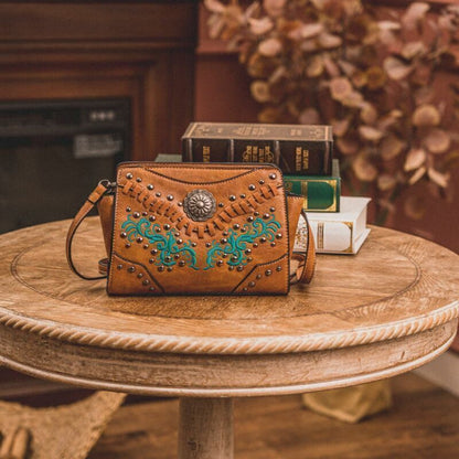 Celela Women PU Leather Handbag Tote Crossbody Bag Makeup Bag Purse Wallet