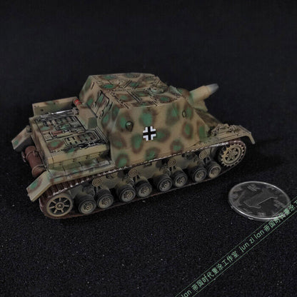 9.5CM German Brummbar Grizzly Tank Sturmpanzer Self-propelled Assault Gun Model