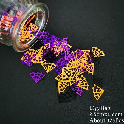 Animal Theme Confetti 15g Cat Dog Spider Bat Sequins DIY Party Table Decorations