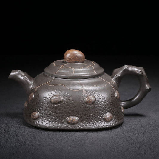 Vintage Chinese Yixing Purple Clay Teapot Zisha Ceremony Teaware Collection Rare