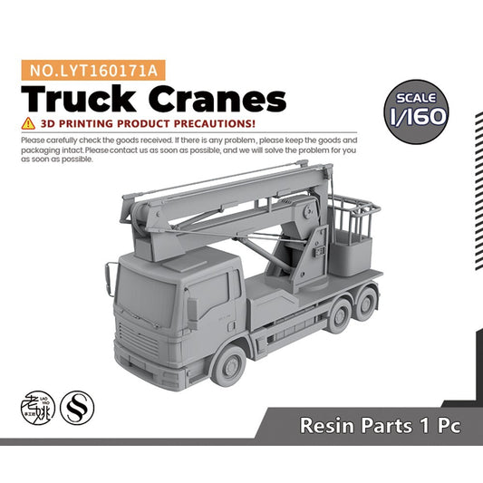 Scene Model LYT160171A 1/160 N Scene Model Truck Cranes