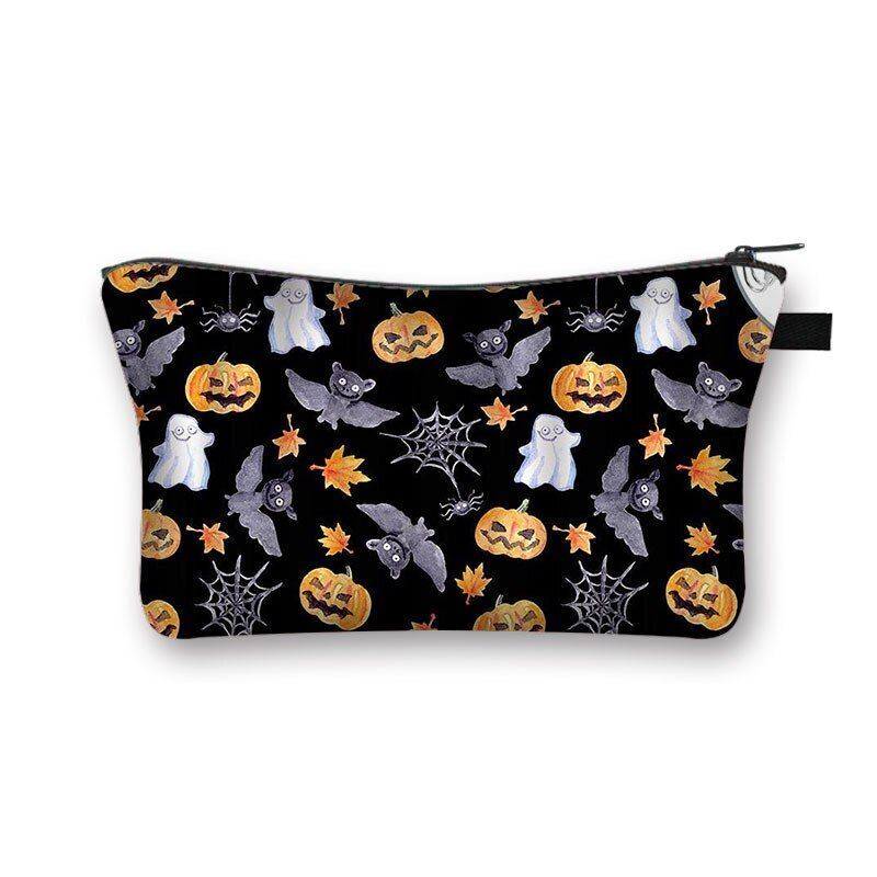 Cosmetic Case Makeup Bag Canvas Toiletry Bag Small Clutch Lipstick Bags Canvas