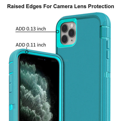 For Apple iPhone 11 Protective 3in1 Shockproof Rugged Heavy Duty Case Cover