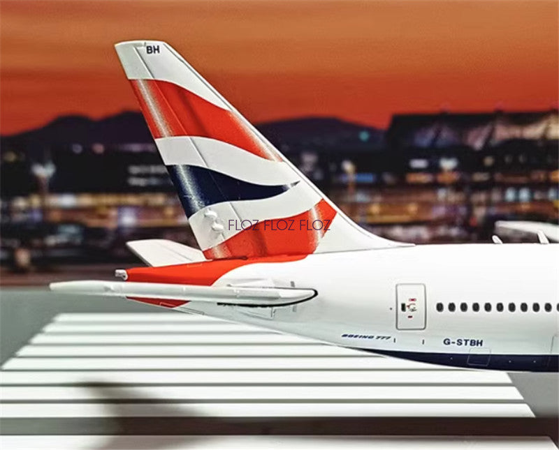 for GeminiJets British airways for Boeing 777-300ER G-STBH 1:400 plane Pre-built