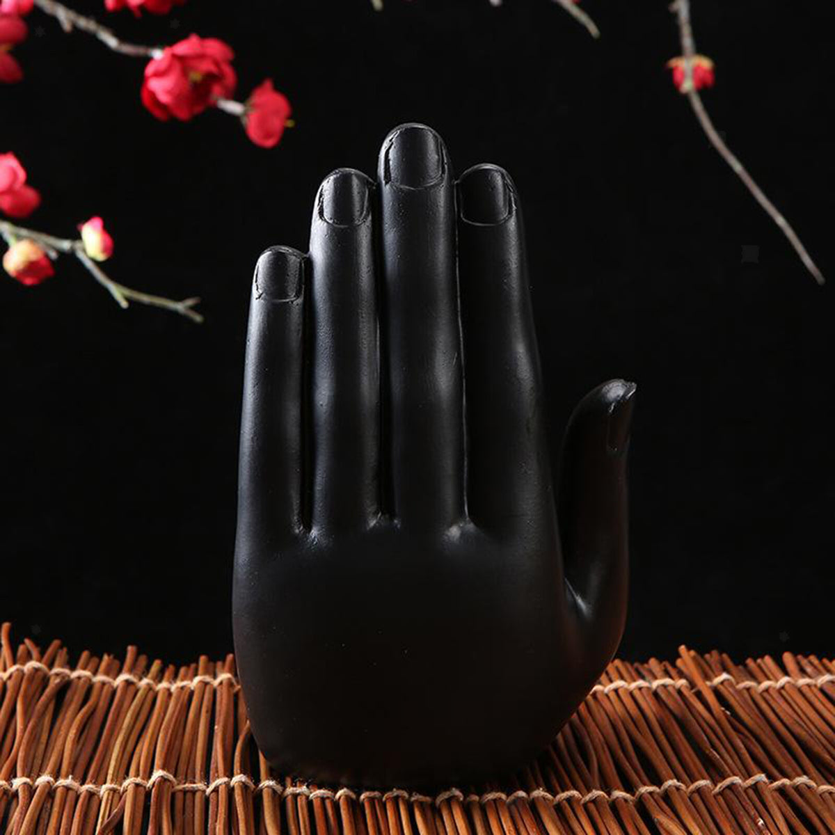 Sitting Buddha statue Thai religion Buddhist sculpture statue decoration -