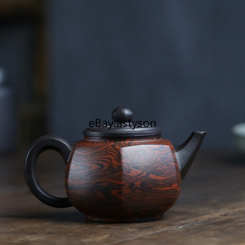 Full Handmade Tea Pot Real Yixing Zisha Tea Pot Marked 310ml Chinese Craftsman