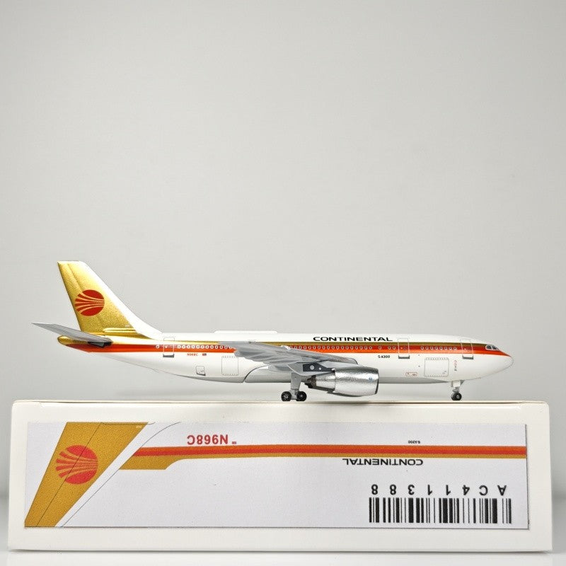 1:400 Aeroclassics Continental Airlines A300 Passenger Airplane Diecast Model