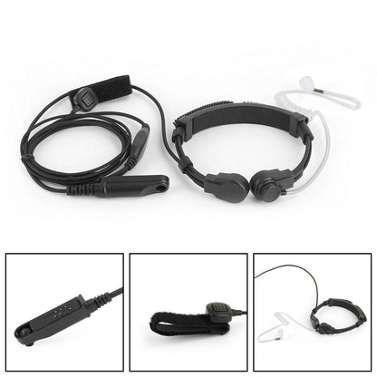 Acoustic Tube Throat Vibration Mic Headset For Baofeng UV-9R Plus BF-9700 GT-3WP
