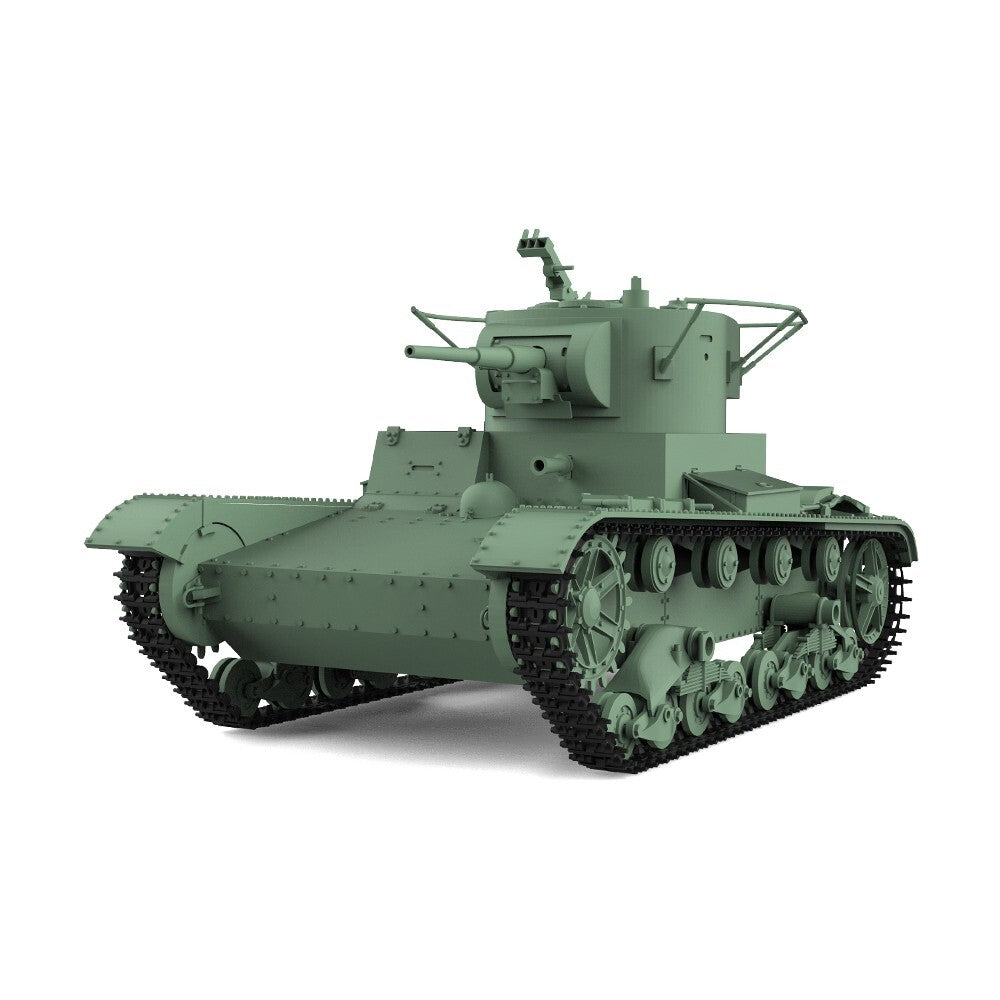 SSMODEL SS16597 1/16 Military Model Kit Soviet T-26 Light Tank