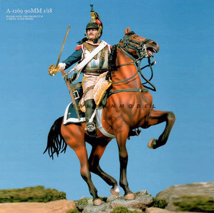 1/18 resin figure model kit Dragoon of Napoleon Unassembled unpainted