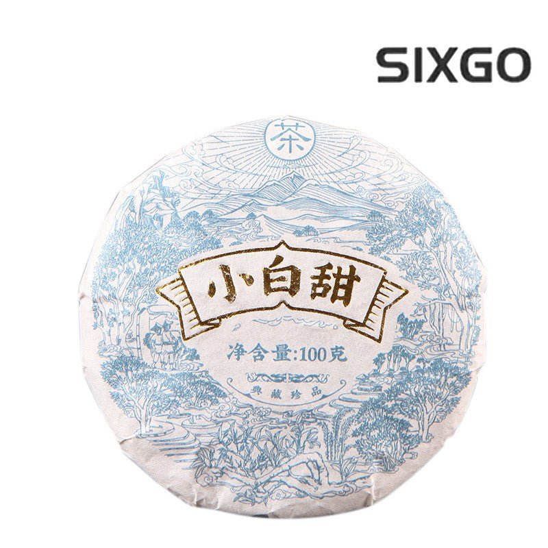 100g 2021 Yunnan High Mountain Ancient Tree White Tea Honey Fragrance Tea Cake