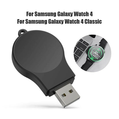 5V USB Smart Watch Cableless Charger For Galaxy Watch 4/Watch 3/Active/Active 2