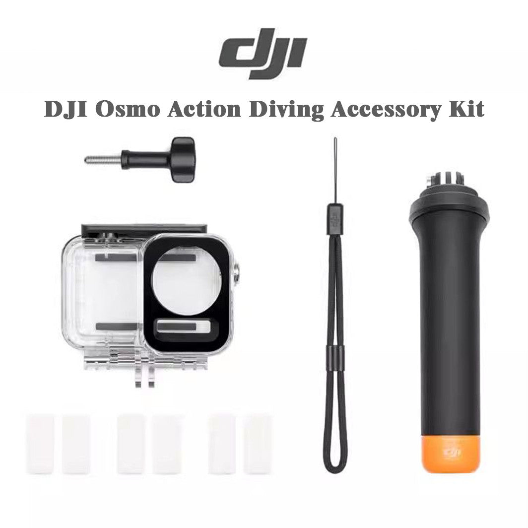 DJI Osmo Action Diving Kit – 60m Waterproof Case, Anti-Fog, for Action 3/4/5 Pro