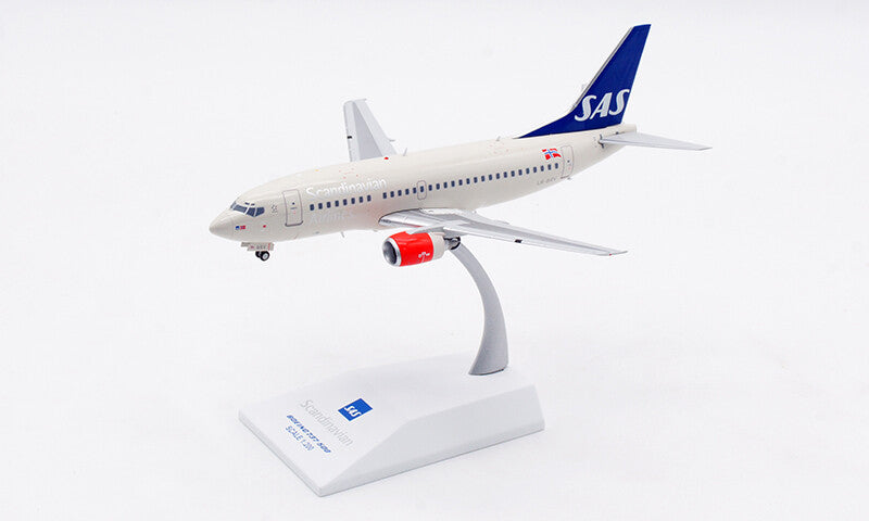 1:200 JC Wings SAS Braathens Scandinavian BOEING B737-500 Airplane Diecast Model