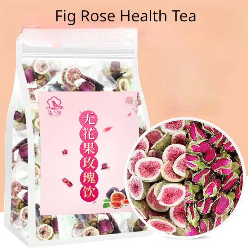 Fig Rose Flower Tea Liver Relief Health Tea Dried Rose Flower Tea