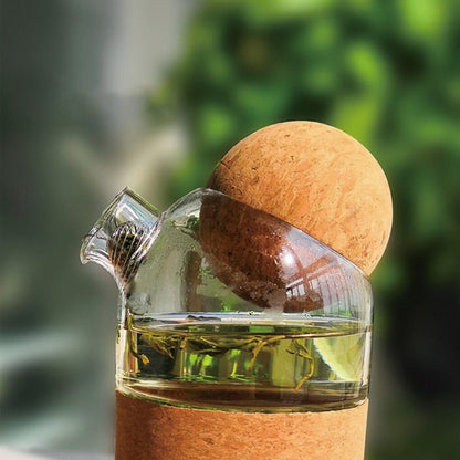 Wine Corks 2Pcs Wooden Household Preservation Covers Round Ball Stopper Bar Tool