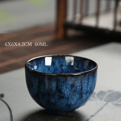 60ml Ceramic Tea Cup Espresso Coffee Colorful Chinese Ceramic Beer Hot Drinks