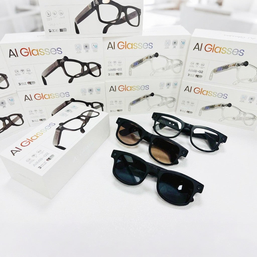 800W AI Smart Glasses-1200P High Definition Video Smart Glasse-4K Video Recordin