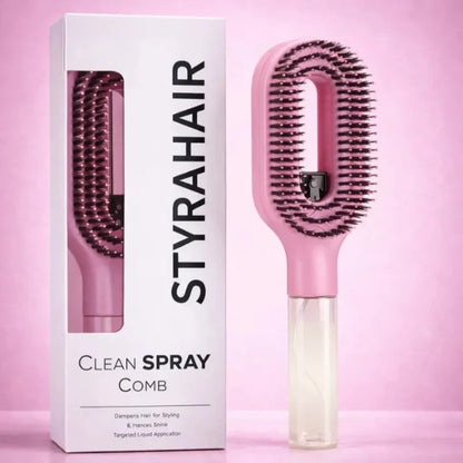 2-in-1 Detangling Spray Comb, Styling Comb, Anti-Frizz Spray Comb