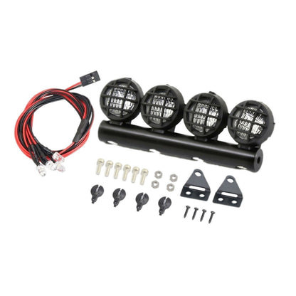 Roof Light Bar Headlight For Axial SCX24 AXI00001 1/24 RC Car Buggy Parts