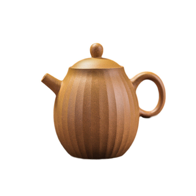 210ml yixing zisha duan clay tea pot with 7 infuser holes marked handmade pot