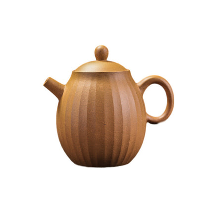 210ml yixing zisha duan clay tea pot with 7 infuser holes marked handmade pot