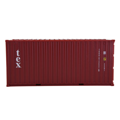 1:35 TEX 20GP Shipping Container Model Plastic Office Home Decorate Toy