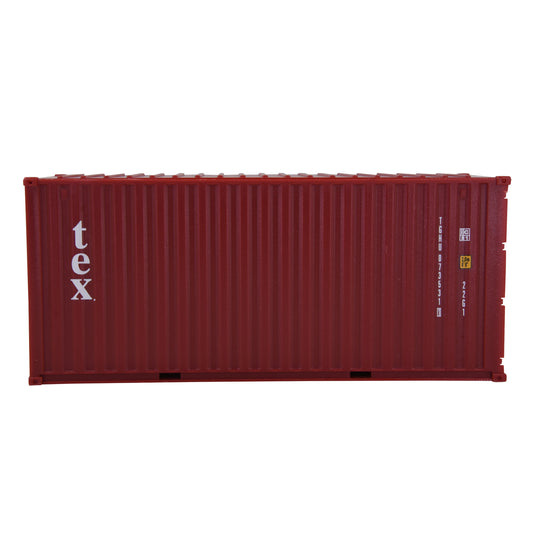 1:35 TEX 20GP Shipping Container Model Plastic Office Home Decorate Toy