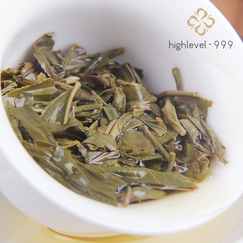 100g Raw Pu'er Tea Cake Yunnan Menghai Kunlu Mountain Ancient Tree Compressed