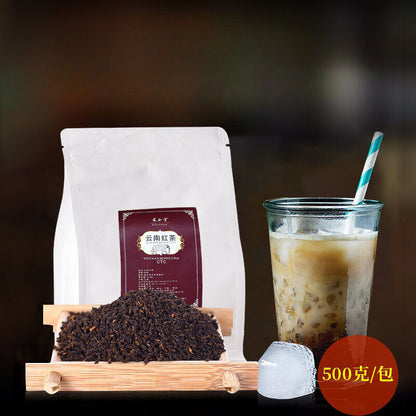 Black Tea CTC Hong Kong Style Milk Tea Black Tea Powder Dian Hong Tea Bag 500g