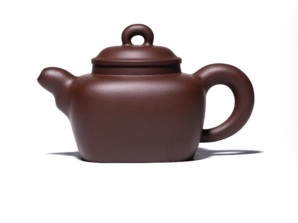 250cc chinese Yixing Handmade Zisha teapot purple clay DunFang Gongfu Hu Tea Pot