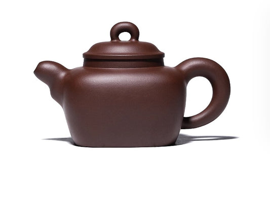 250cc chinese Yixing Handmade Zisha teapot purple clay DunFang Gongfu Hu Tea Pot