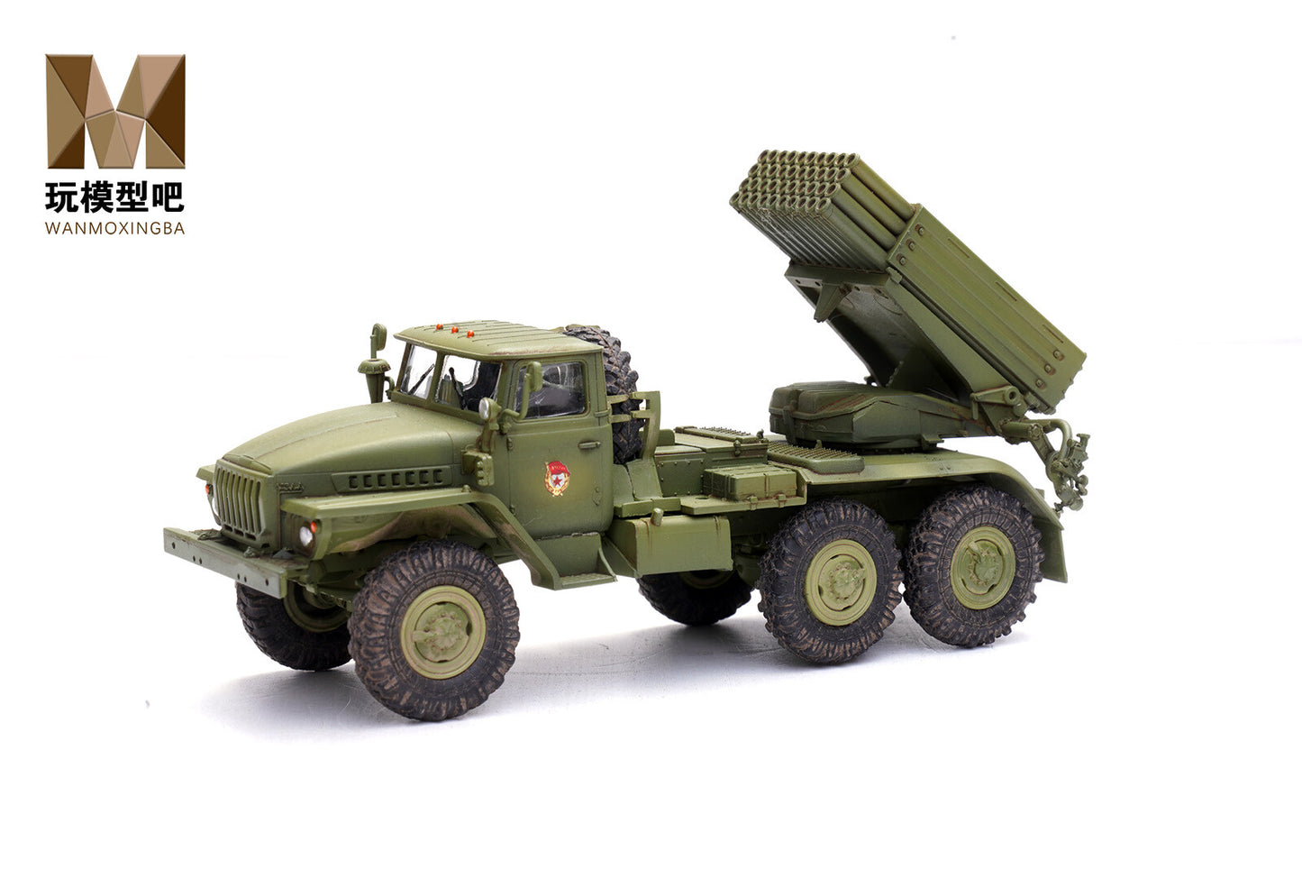 1/72 Russian BM-21 hail rocket later stage model
