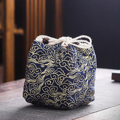 Chinese Tea Teaware Storage Bag Portable Travel Teapot Cup Bag Teacup Cloth Bag