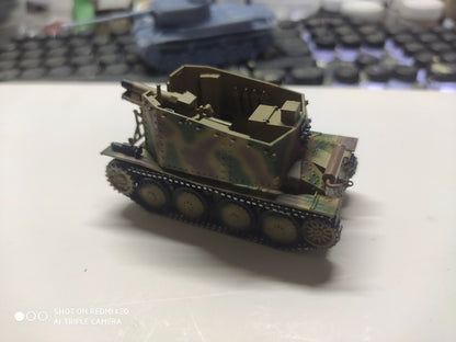 1/72 3D Printed German Cricket Tank Finished Product