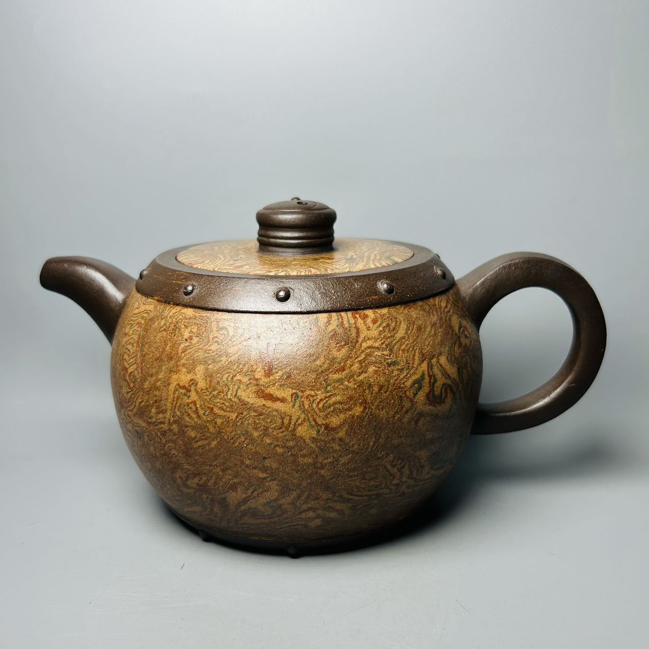 Vintage Chinese Yixing Purple Clay Teapot Zisha Ceremony Exquisite Tea Set Rare