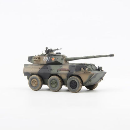 UNISTAR 1/72 China PTL02 Wheeled Assault Gun Finished Tank Model